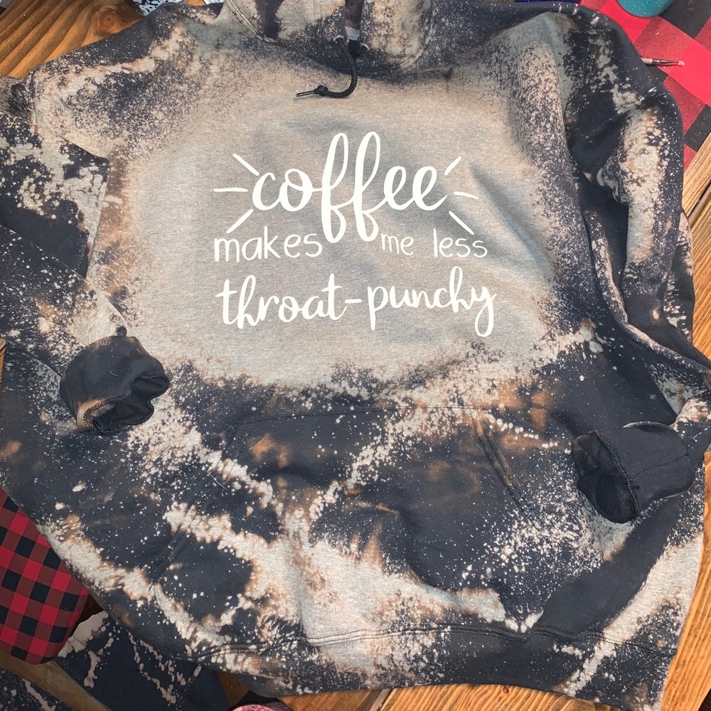 Bleached hoodie